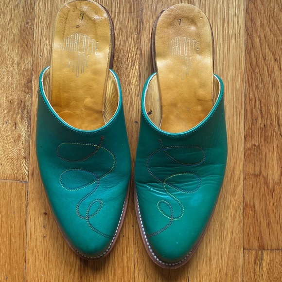 Charlotte stone mules 7 - Picture 2 of 4